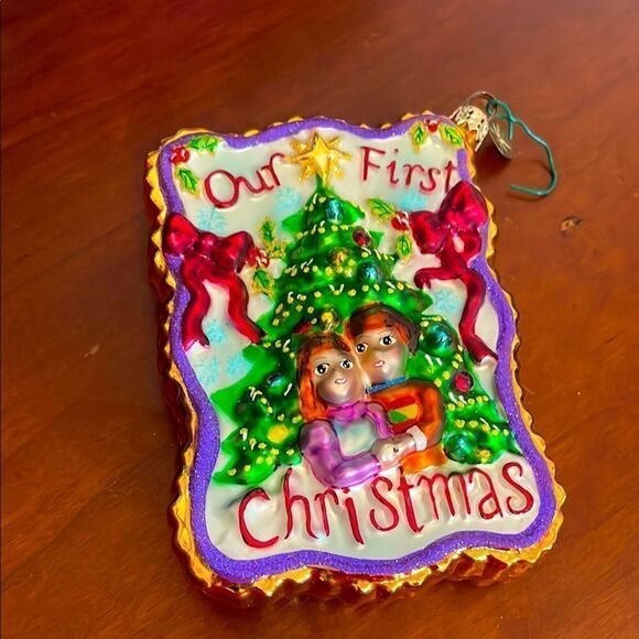 Radio Our First Christmas Ornament - Picture 1 of 4